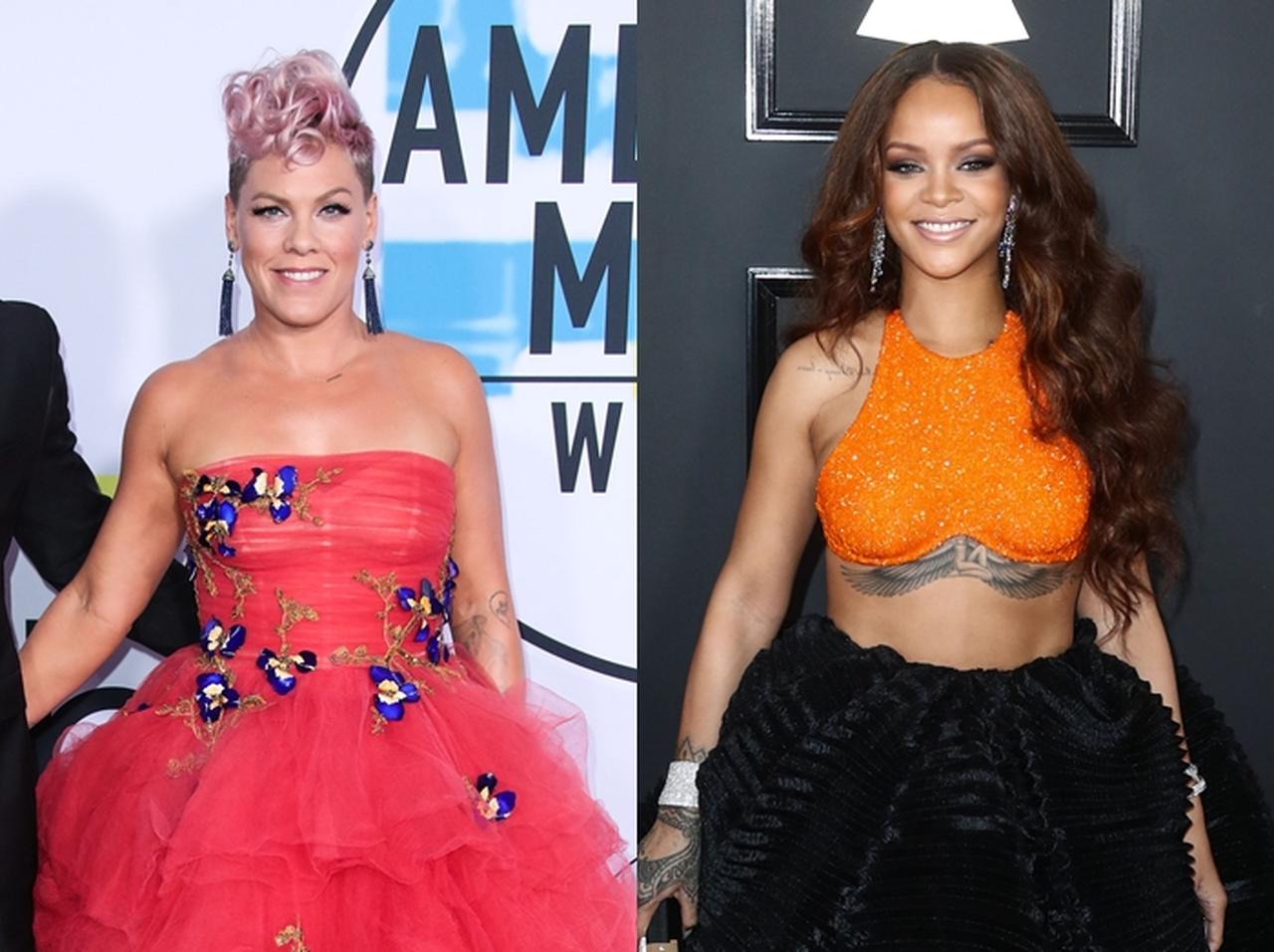 ピンク、リアーナとの「ある対決」で驚きの行動にでる