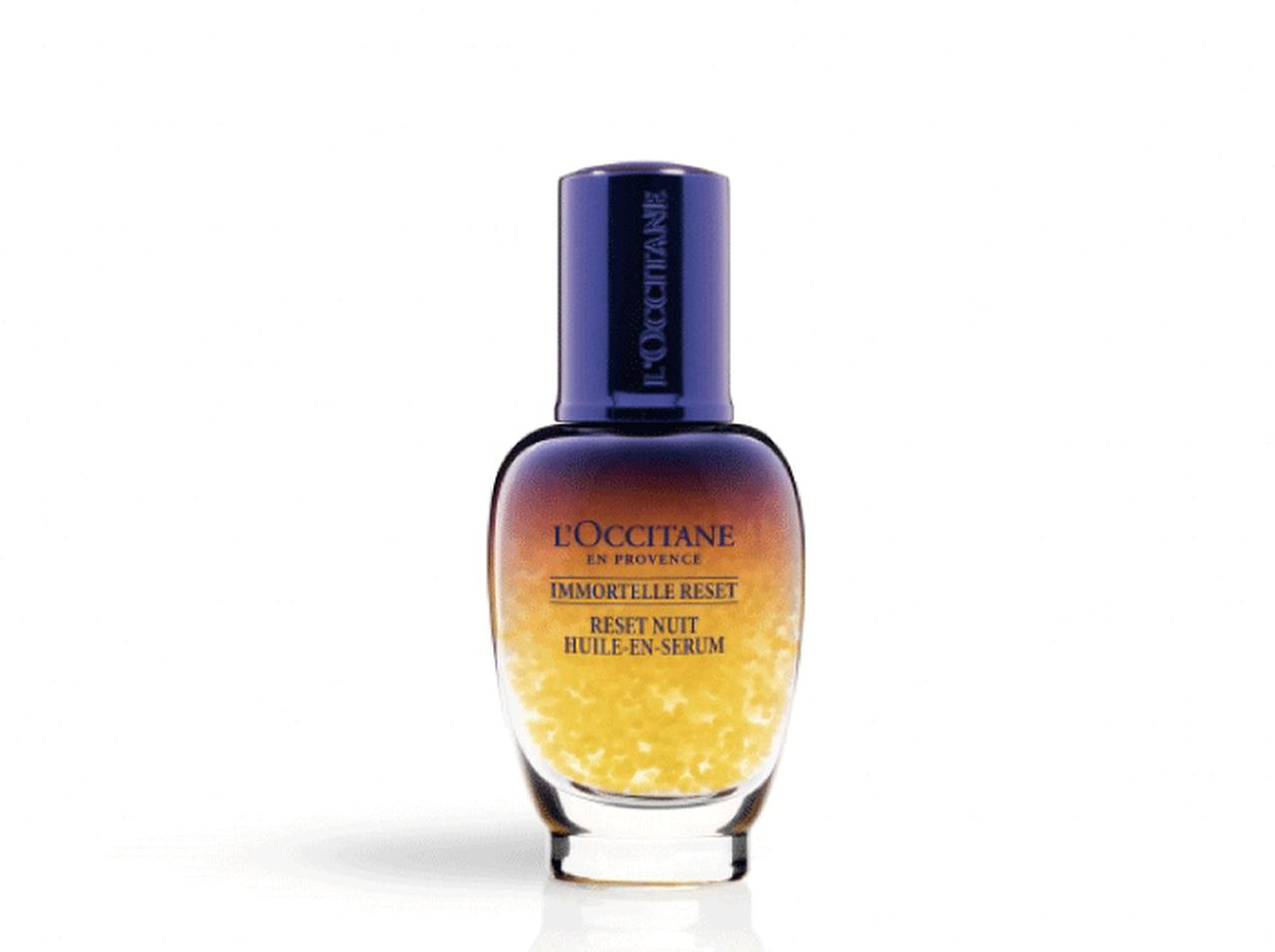 ロクシタン、夜用美容液「イモーテル オーバーナイトリセットセラム」新発売