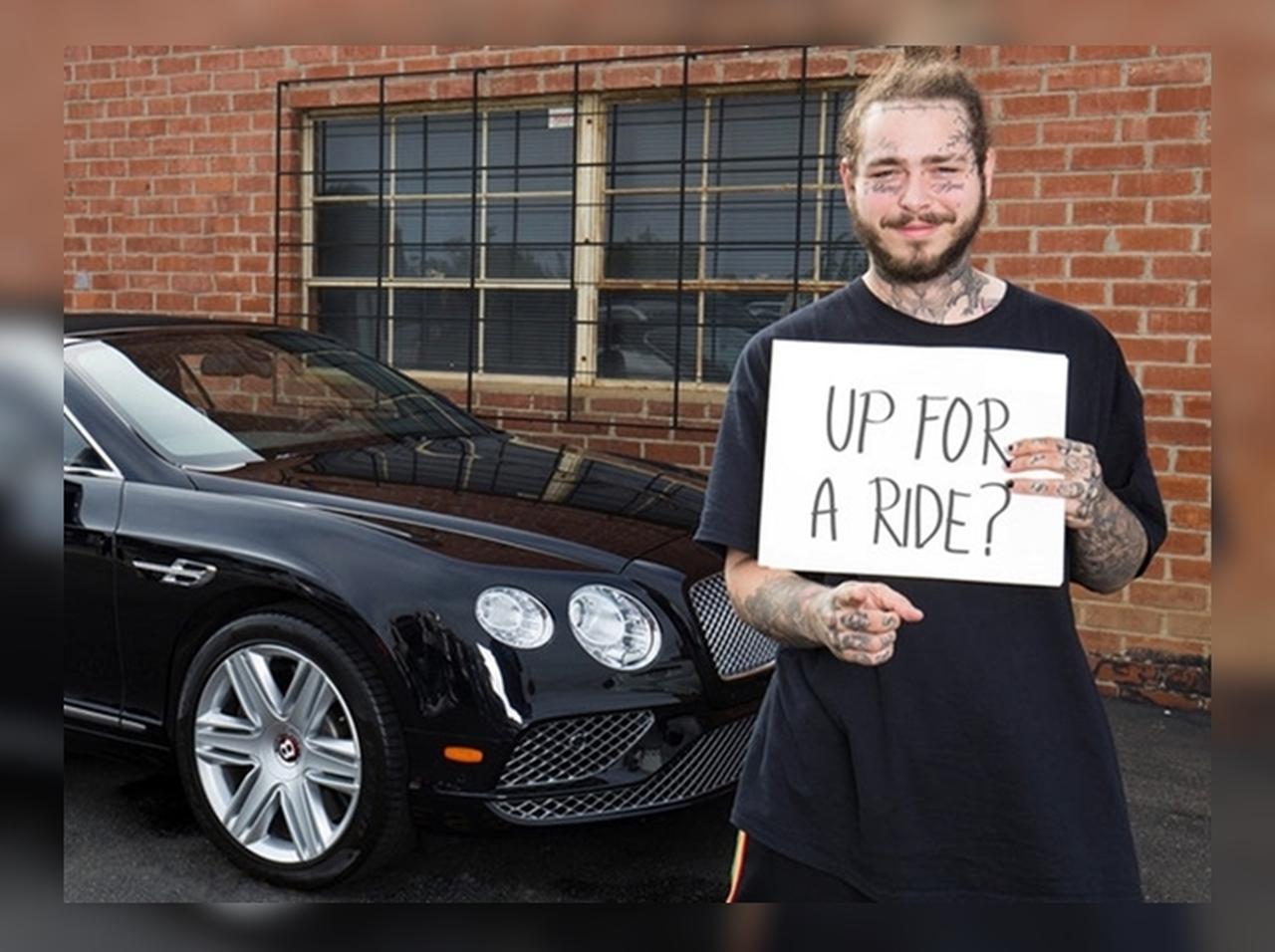 ポスト・マローン、2,500万円のベントレーを「タダであげる」と発表