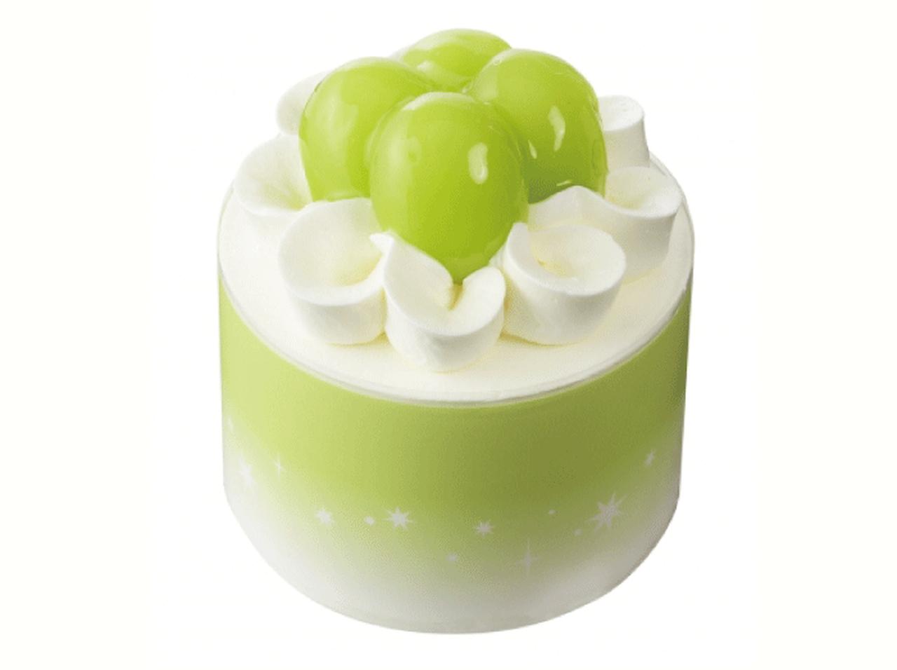 コージーコーナー新作ケーキ「シャインマスカットのコージープリンセス」販売