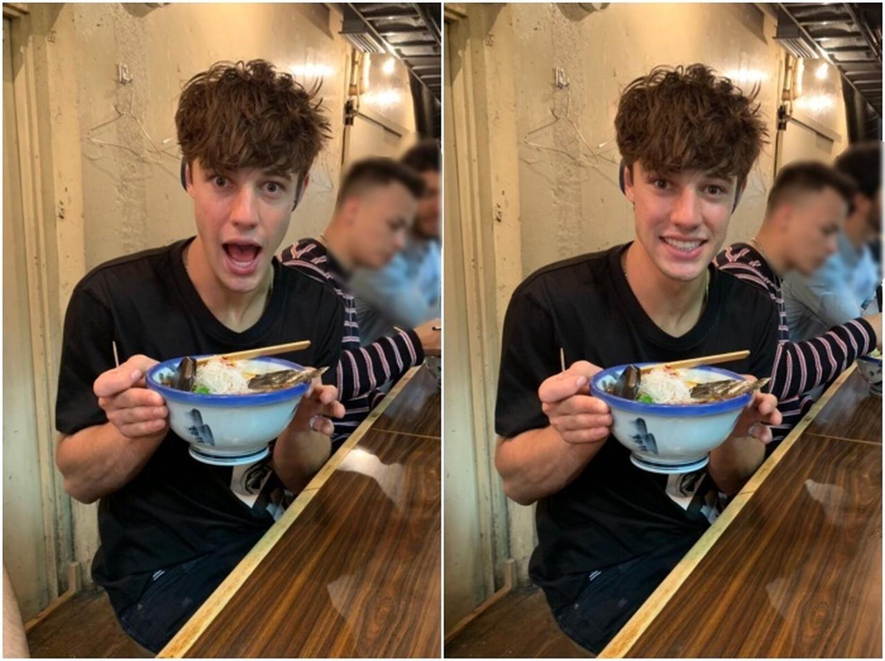 キャメロン・ダラス、東京散策1日目は恵比寿！ラーメンを2杯も完食