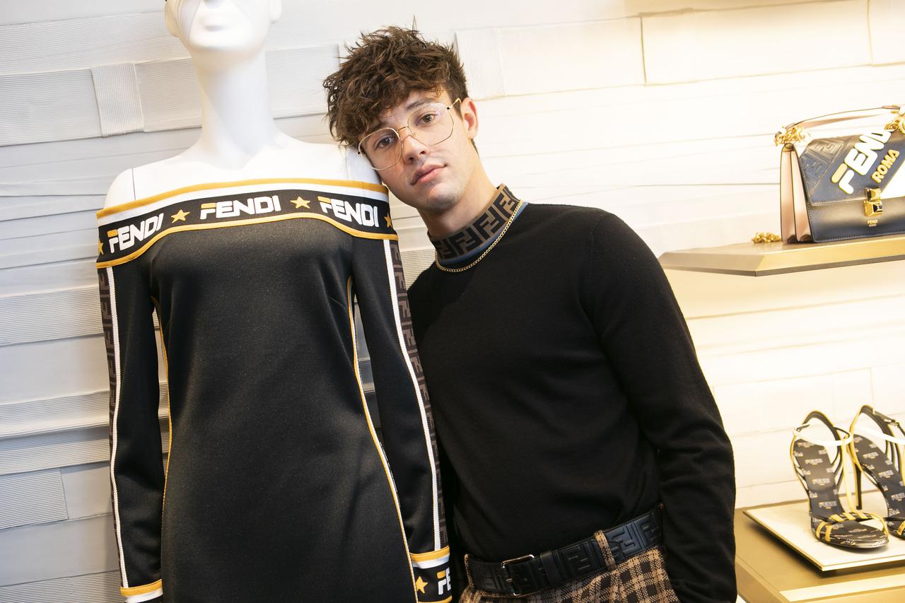 キャメロン・ダラス、渡辺直美や仲里依紗とFENDIのイベントで盛り上がる