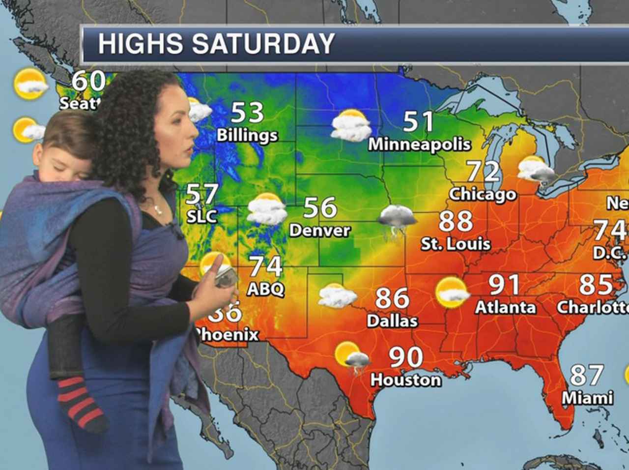 息子をおんぶして仕事をこなした「お天気お姉さん」が伝える大切なコト