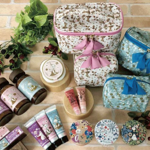 ムーミンのコスメティックシリーズが発売