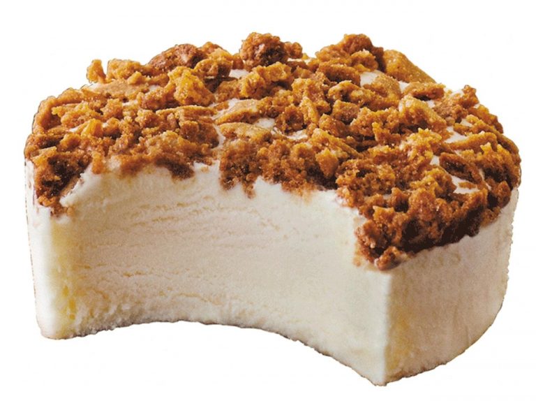 ロッテから、ほろほろ食感シナモンが香るまったり濃厚なNYチーズ ケーキアイス