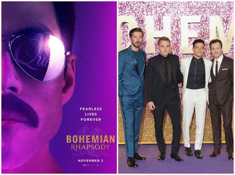 映画『ボヘミアン・ラプソディ』で“クイーン”の4人が来日！