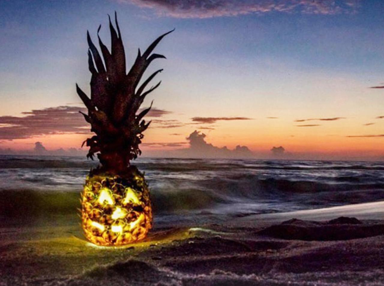 南国気分のハロウィンはいかが?「パイナップル・ランタン」が手軽でキュート