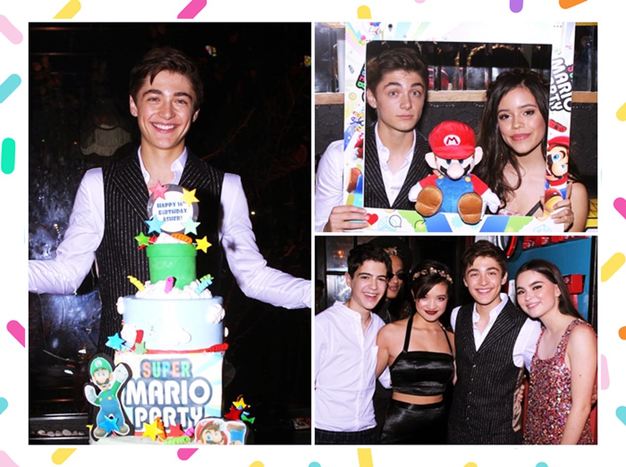 アッシャー・エンジェル、16歳の誕生日パーティーにディズニースターが大集結