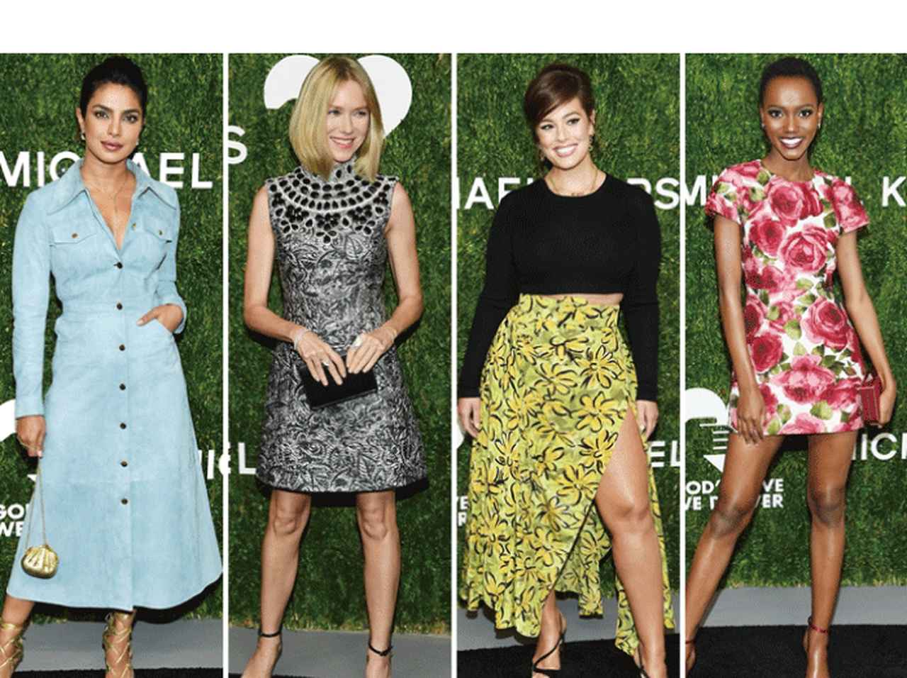 ゴールデン・ハート･アワードにトップセレブたちがマイケル・コース コレクションを纏って登場