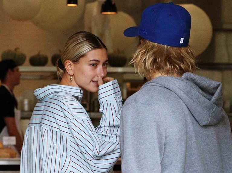 ヘイリー・ボールドウィン、「彼シャツ姿」でジャスティン・ビーバーと朝食デート