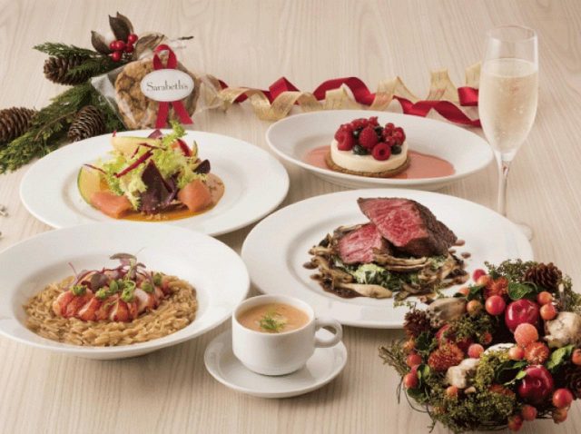 ニューヨーク発のサラベス「クリスマス ディナーコース」の予約スタート
