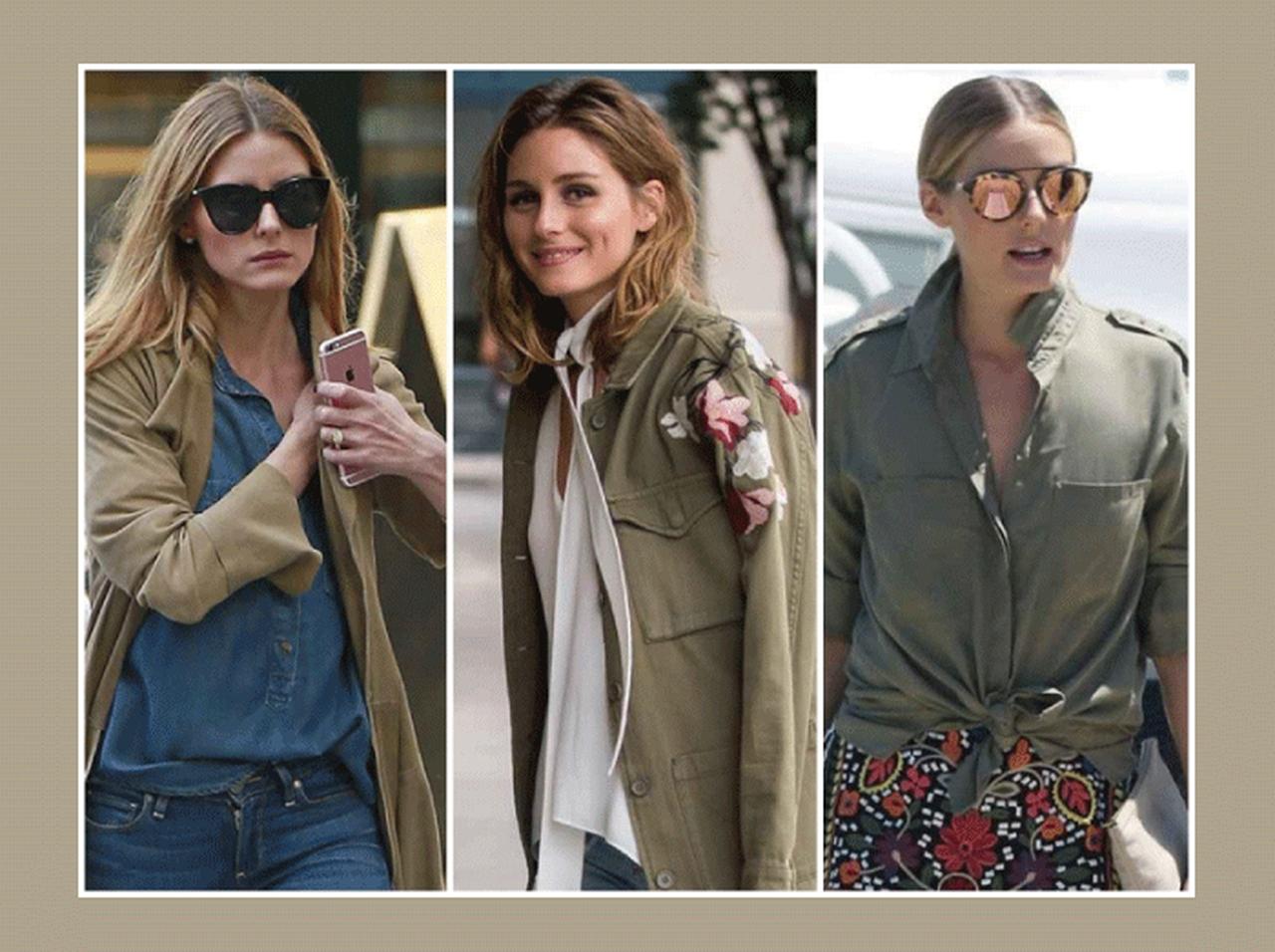 色で楽しむ秋の装い！オリヴィア・パレルモの“カーキカラー”コーデ集