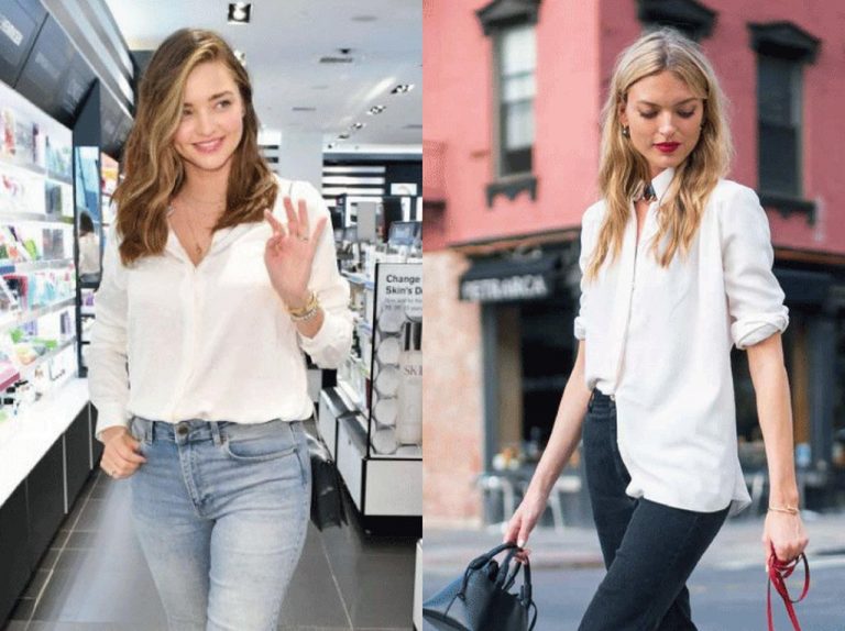 ミランダ&マーサがお手本♡シンプル白シャツをあか抜けて着こなすテク!