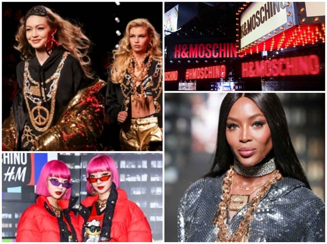 MOSCHINO [TV] H&M ファッションショーが開催、一般発売間近！