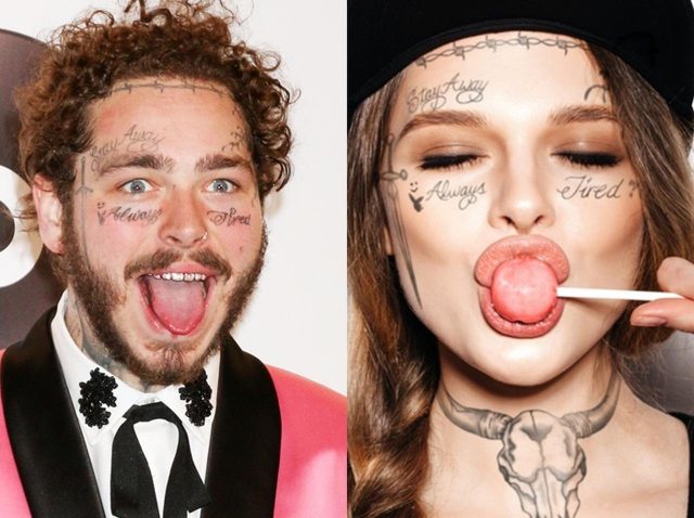 今年のハロウィンは「顔面タトゥー」が人気！あのセレブになれちゃうシールが登場