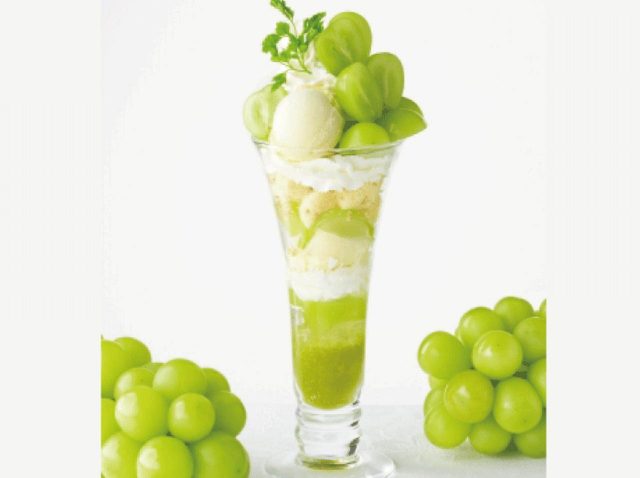 銀座コージーコーナー「シャインマスカット」パフェを期間限定販売