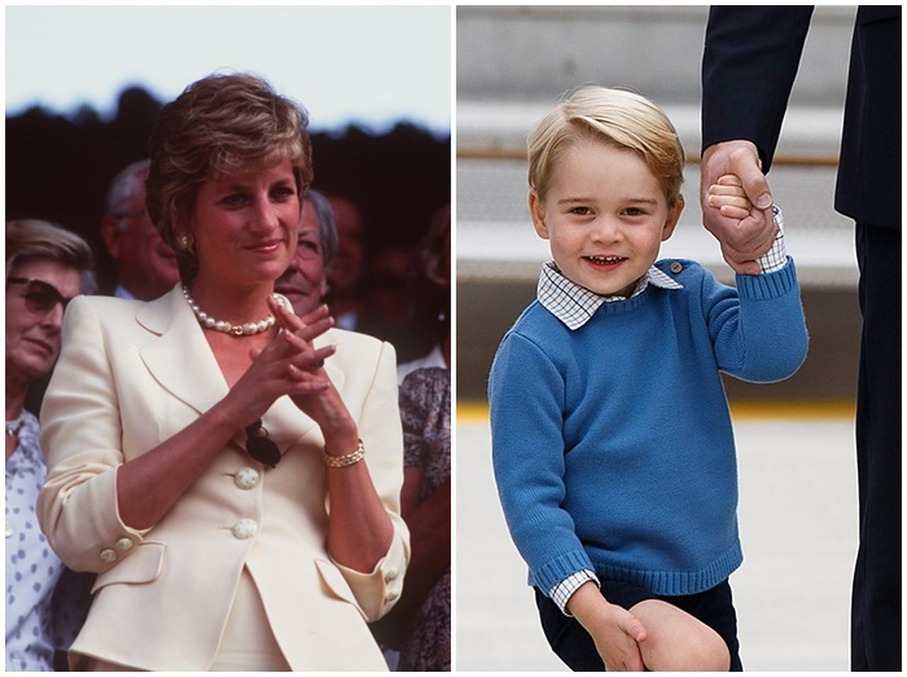 ダイアナ元妃とジョージ王子の共通点は?ウィリアム王子が明かす