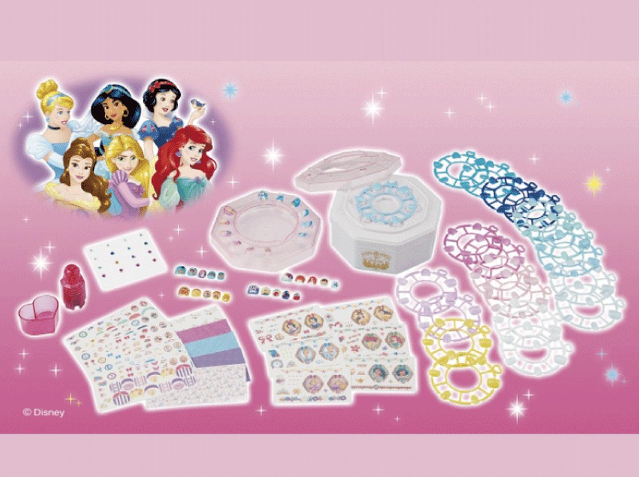 ディズニープリンセス ネイル&ジュエリーシールが登場