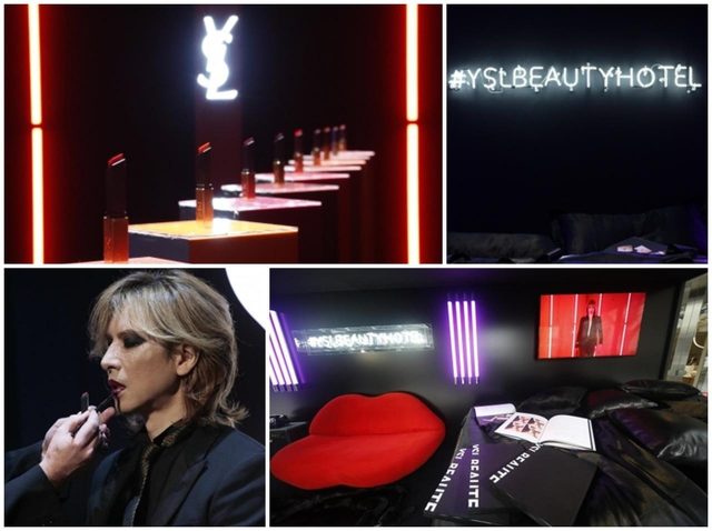 ホテルがコンセプトYSL BEAUTY HOTEL、豪華イベントを実施！