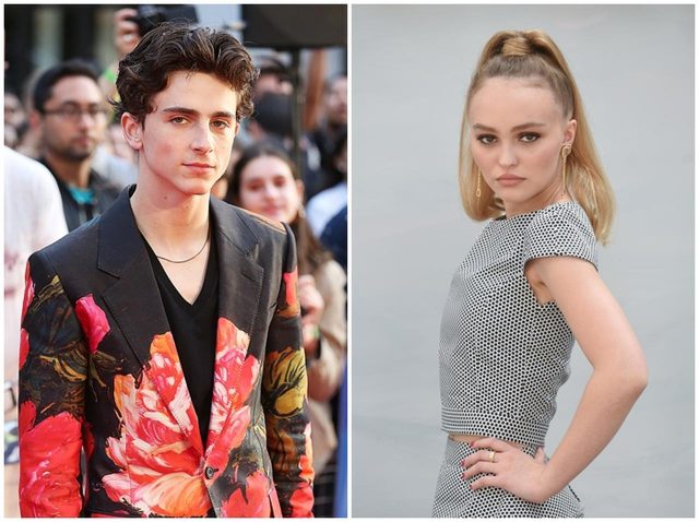 リリー・ローズ・デップ＆ティモシー・シャラメ、キス写真を激写