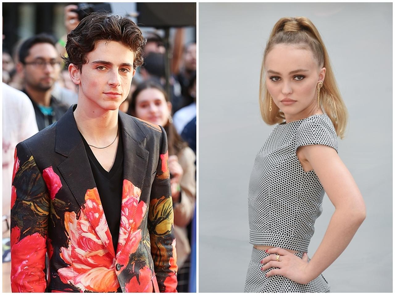 リリー・ローズ・デップ＆ティモシー・シャラメ、キス写真を激写