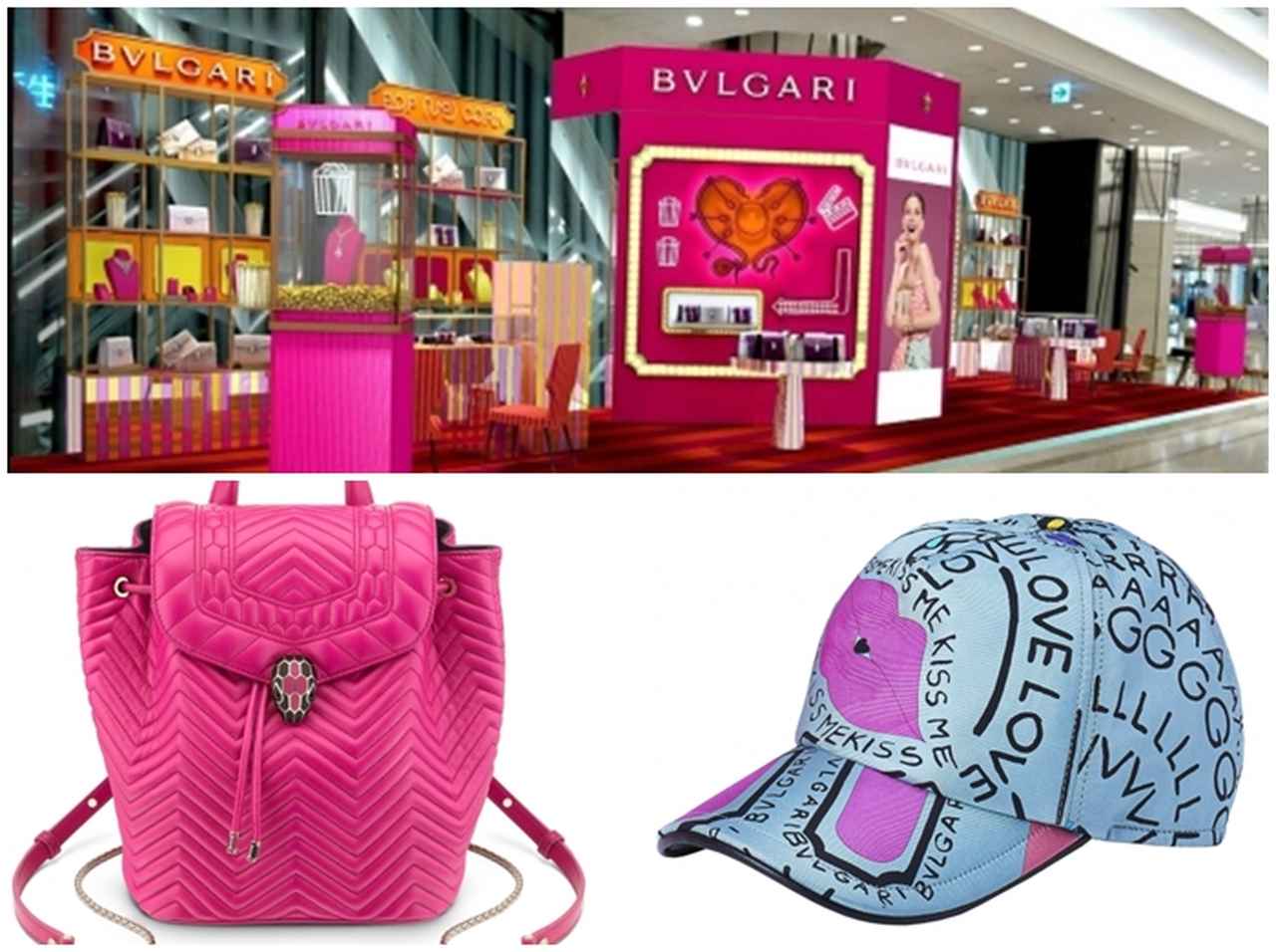 ブルガリ、映画のワンシーンみたいな限定ショップ“ポップ （アップ） コーン”が大阪に出現！