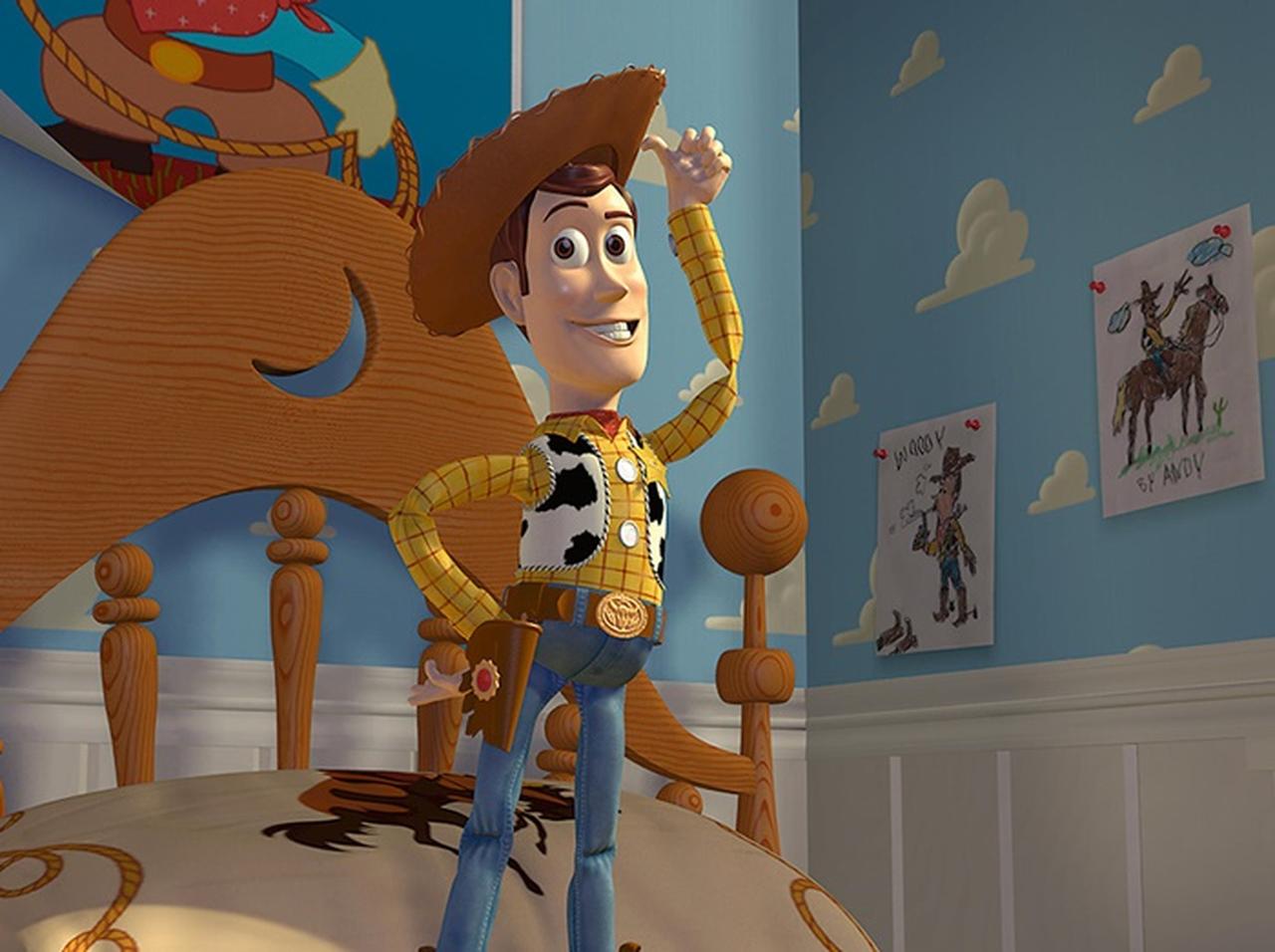 『トイ・ストーリー』ウッディが「ヒーロー」になったイラストで奇跡の共演