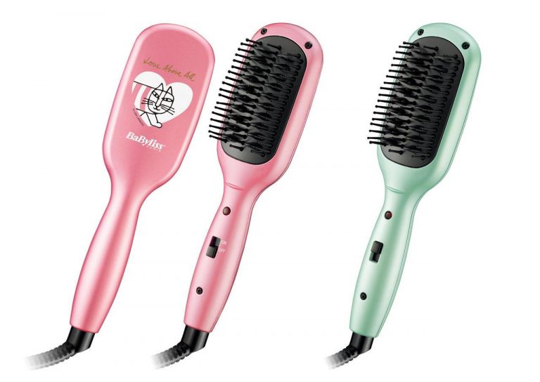 とかすだけで簡単ツヤ髪ストレート!「ベビリスホットアイロンブラシミニ」に新色登場