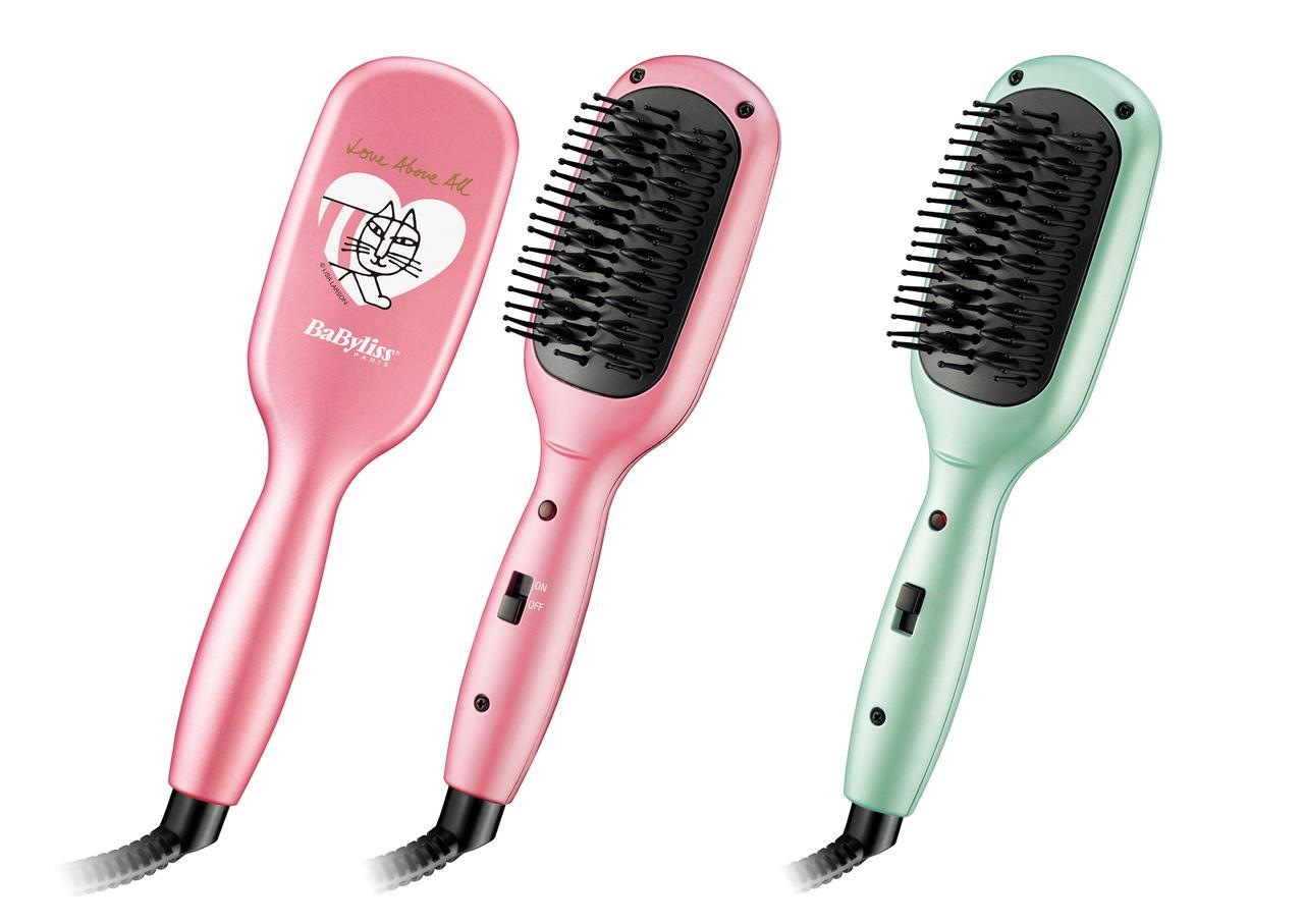 とかすだけで簡単ツヤ髪ストレート!「ベビリスホットアイロンブラシミニ」に新色登場