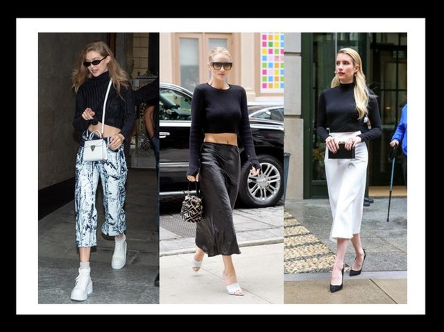 秋冬に大活躍！海外セレブの「黒ニット」を取り入れた最旬スタイル