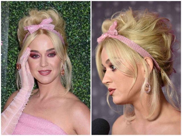 ケイティ・ペリーのキュートなピンクメイク＆ヘアに釘づけ♡
