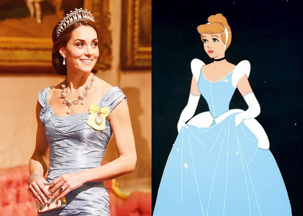 キャサリン妃の本気のドレスアップが「シンデレラ」にしか見えない