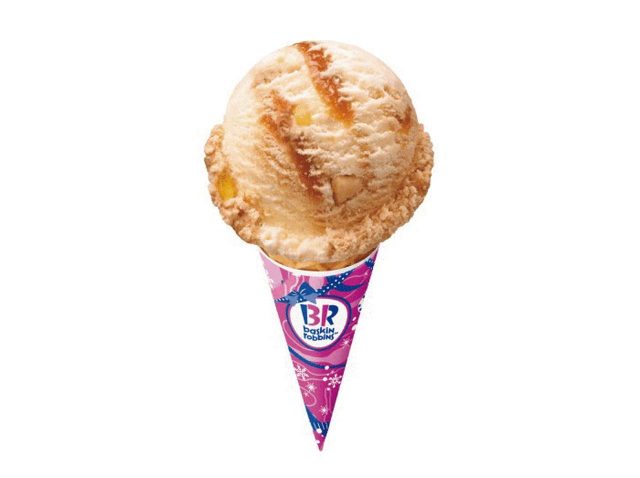 サーティワン アイスクリーム新作、キャラメル クロカンブッシュ