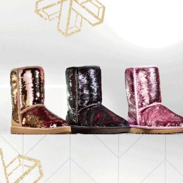 UGG、グリッターやファーのホリデーコレクション登場