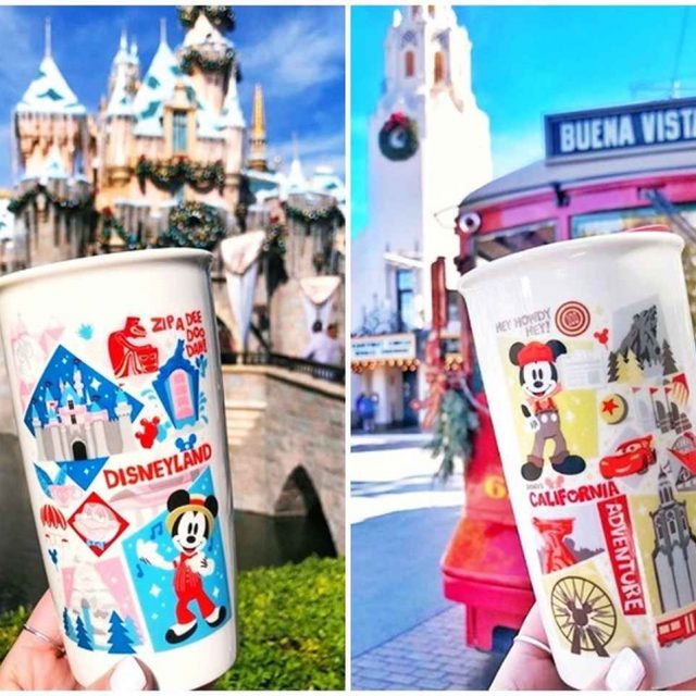 スターバックス ＆ディズニーランド、限定タンブラーがまさに夢のコラボ
