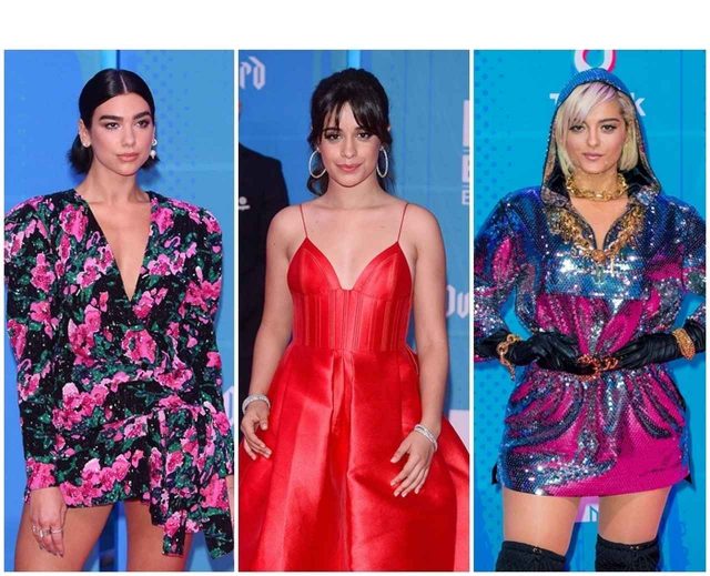 MTV EMAの華やかなレッドカーペットスタイルを紹介