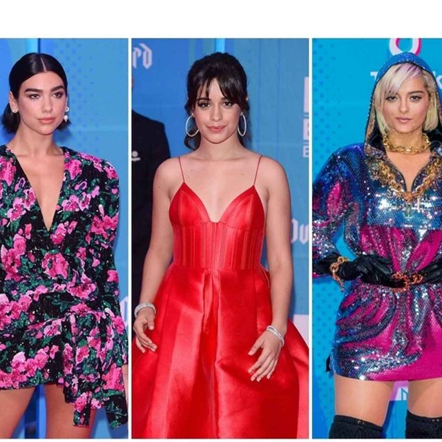 MTV EMAの華やかなレッドカーペットスタイルを紹介
