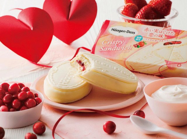 ハーゲンダッツ新作はマスカルポーネ＆ベリー、甘酸っぱい初恋の味
