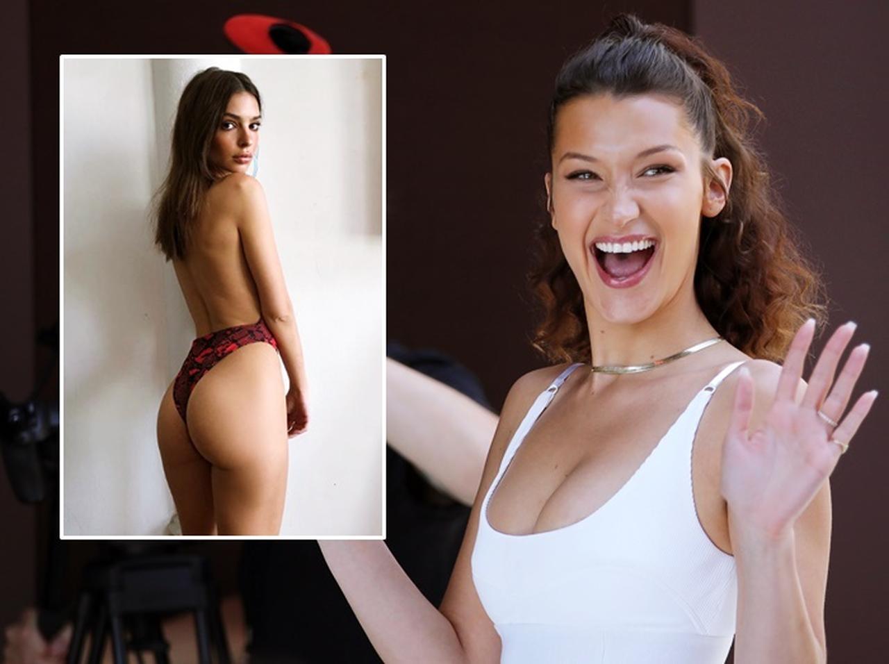 ベラ・ハディッド、エミラタの「美尻」に思わず『ある質問』をぶつける