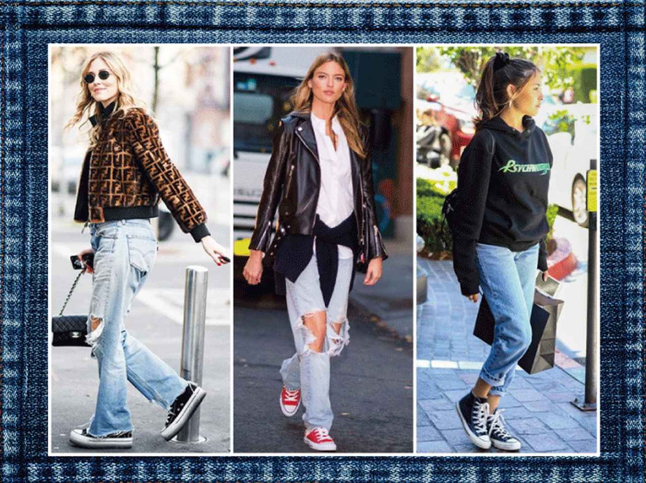 永遠の定番!コンバース×デニムを今年っぽく着こなす!