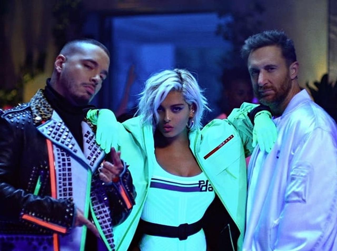 デヴィッド・ゲッタ＋ビービー・レクサ＋J・バルヴィンのネオンが眩しい新MV