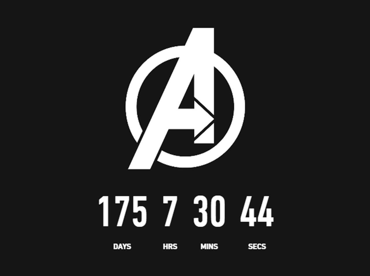 『アベンジャーズ4』公開まであと〇日!マーベルが公式カウントダウンページを設置