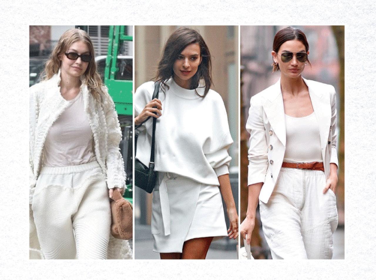 冬に映える♡ホワイトコーデで細見えを叶える！