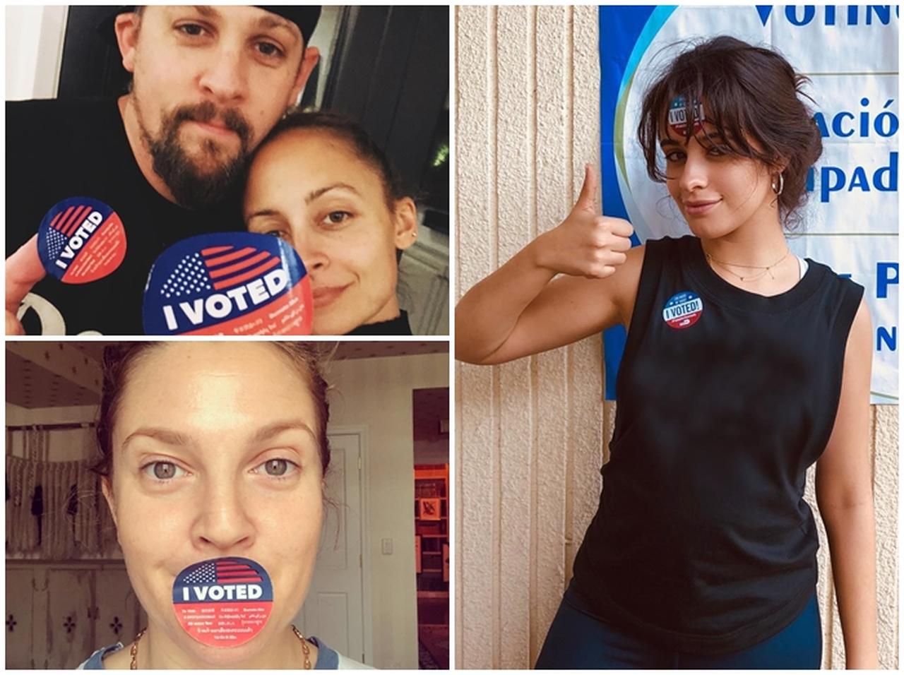 アメリカ中間選挙で「投票」した35人のセレブたち、SNSで投票を呼びかけ