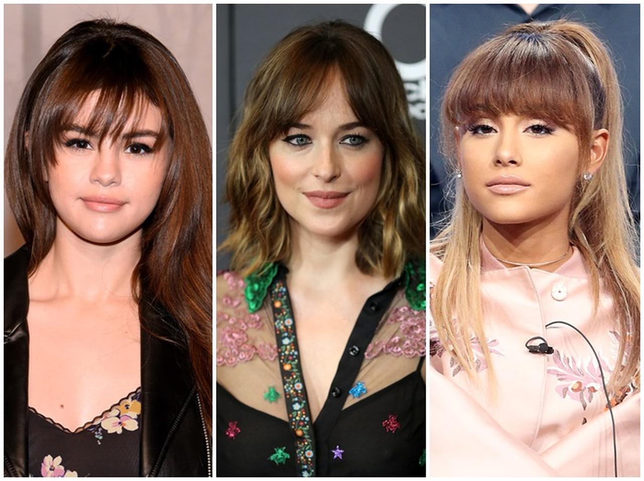 前髪でイメチェン！セレブの顔型タイプで似合う前髪をチェック