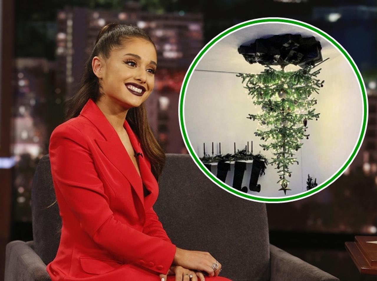 アリアナ・グランデ、クリスマスツリーを「逆さま」に飾った理由が切ない
