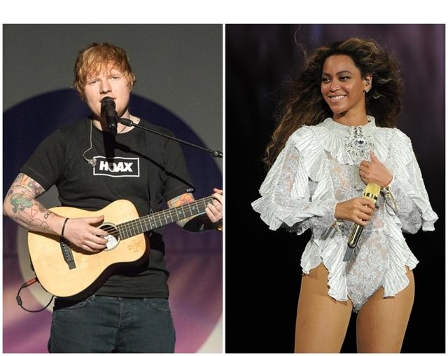 エド・シーラン＆ビヨンセ、リリースしてはじめて「あの名曲」を生で披露