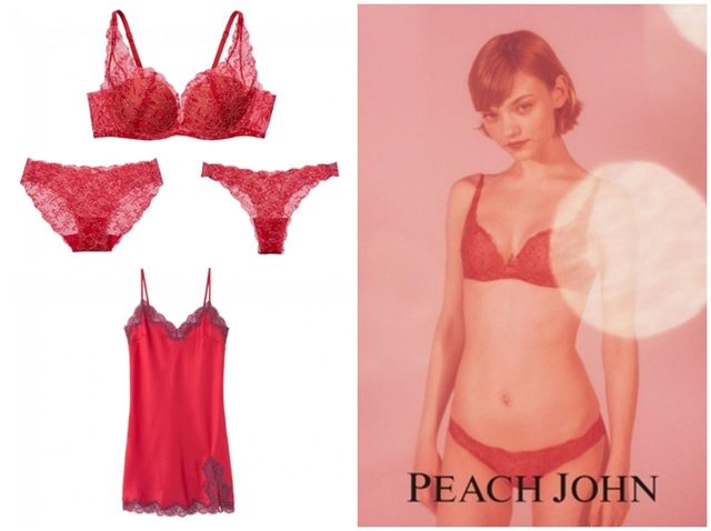 ピーチ・ジョン、ホリデイシーズンに「レッドランジェリー」コレクション
