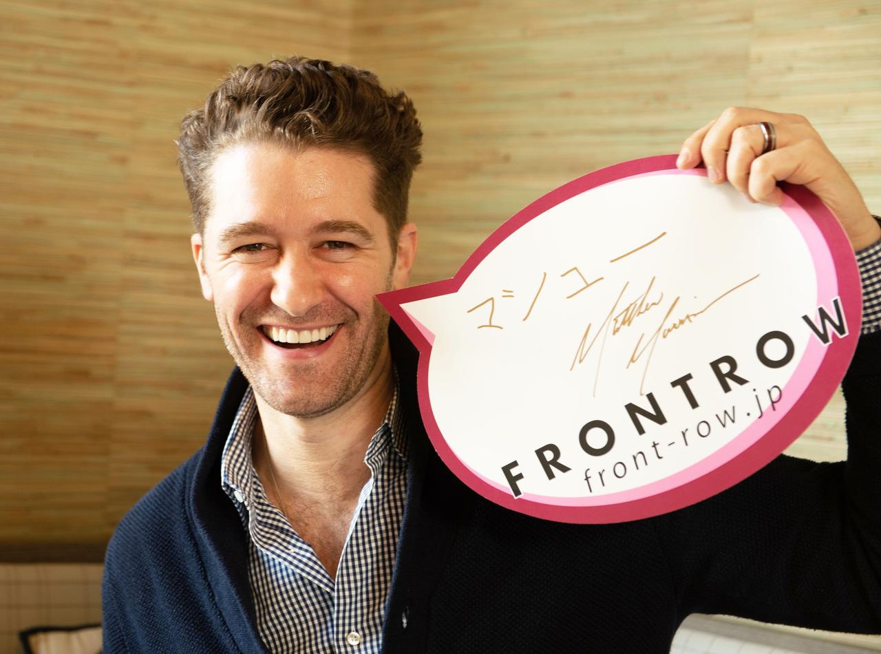 2019年再来日!『glee/グリー』マシュー・モリソン、インタビューで日本愛が爆発