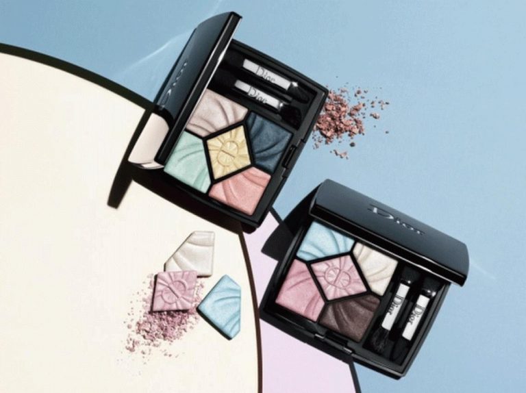 ディオールの新作、パステルカラーアイシャドウ♡